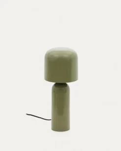 Kave Home Tafellamp Monze Groen Gelakt Metaal
