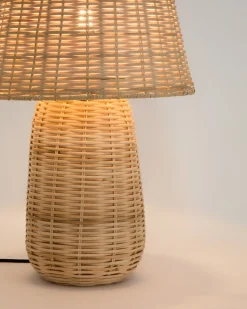 Kave Home Tafellamp Neuda Rotan Naturel