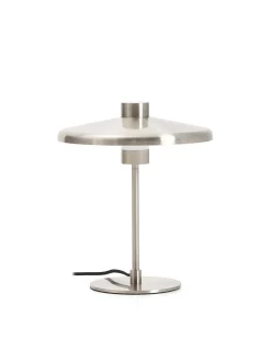 Kave Home Tafellamp Nuvira Zilver Geborsteld Metaal