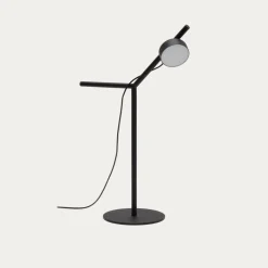 Kave Home Tafellamp Orey Zwart met Verstelbare Spot