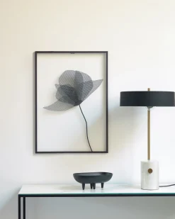 Kave Home Tafellamp Phant Zwart/Wit