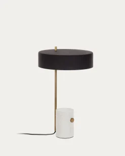Kave Home Tafellamp Phant Zwart/Wit