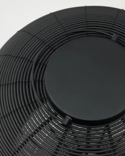 Kave Home Tafellamp Saranella Groot Zwart Synthetisch Rotan