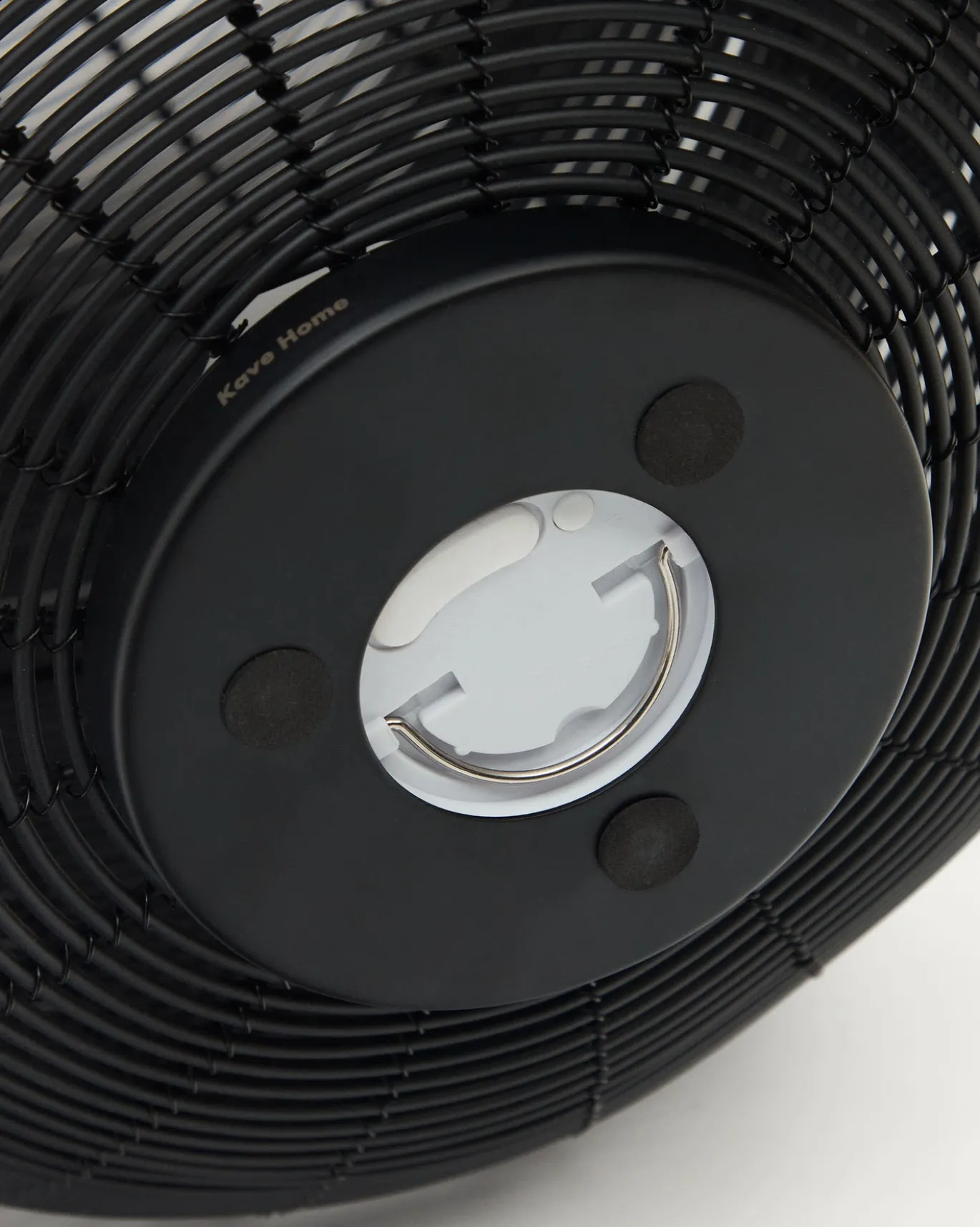 Kave Home Tafellamp Saranella Groot Zwart Synthetisch Rotan