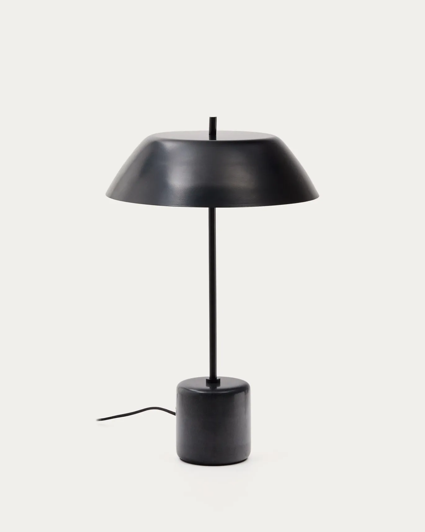 Kave Home Tafellamp Sayra Zwart Marmer