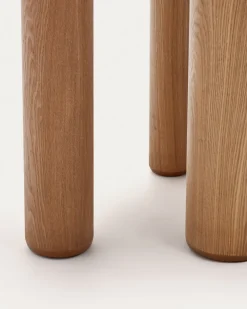 Kave Home Tafel Mailen Ovaal Essenfineer Naturel Ø220x105cm