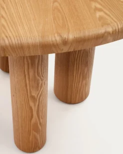 Kave Home Tafel Mailen Rond Essenfineer Naturel Ø120cm