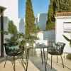 Kave Home Tafel Mathis Cementvezel Zwart 75x75cm