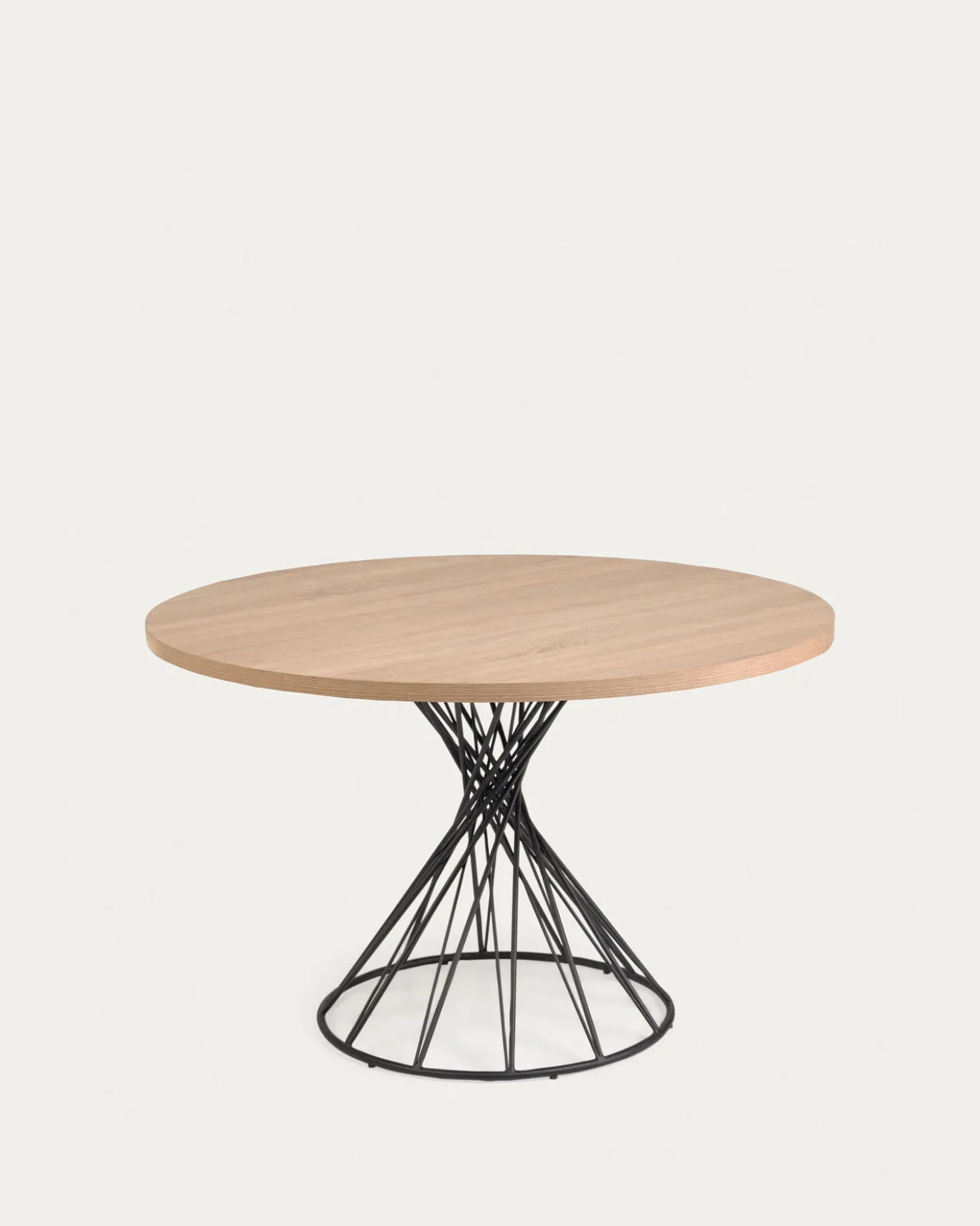 Kave Home Tafel Niut Rond Melamine Naturel Finish Ø120cm