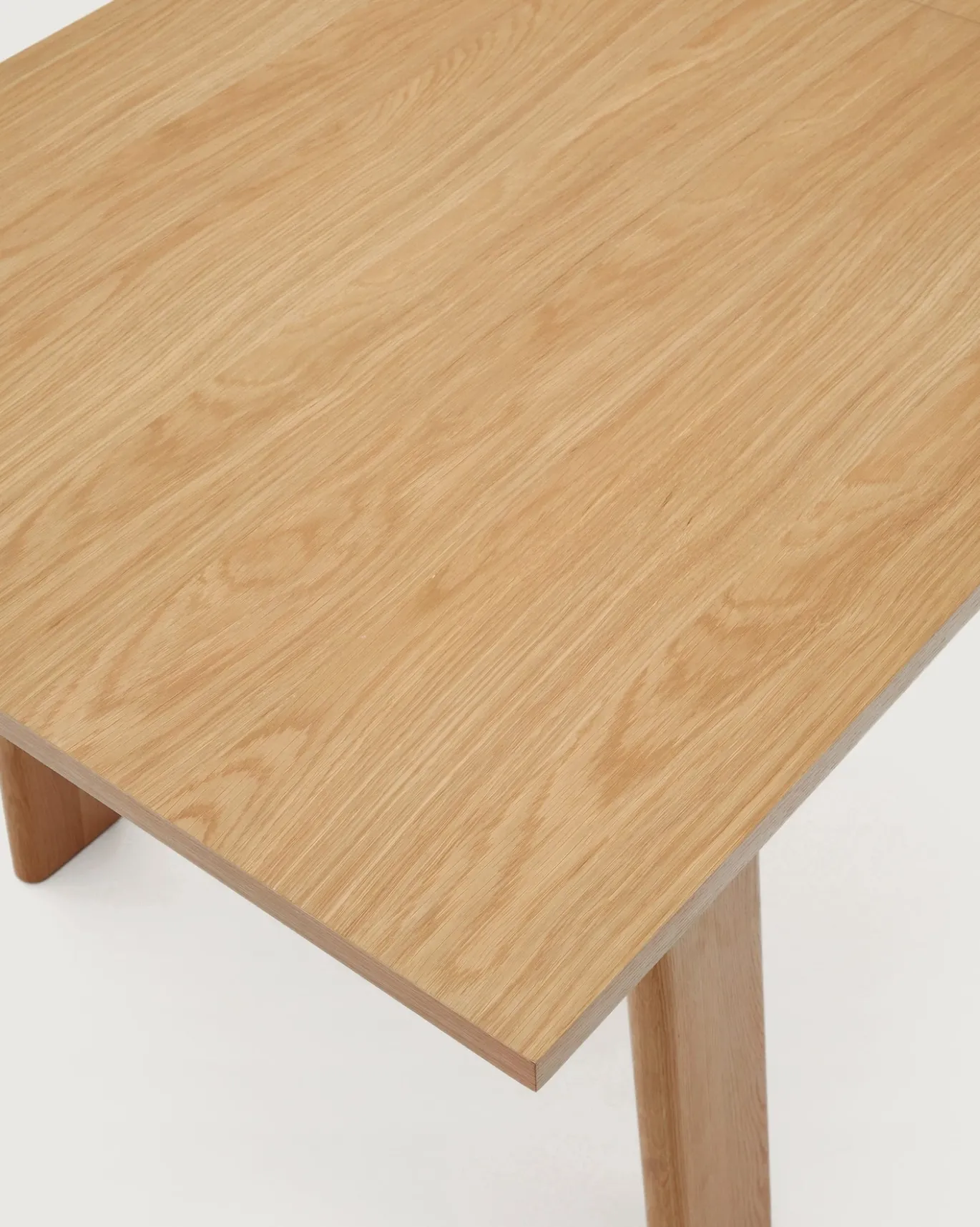 Kave Home Tafel Uitschuifbare Arlen Eikenhout Naturel 200 (250)x95cm