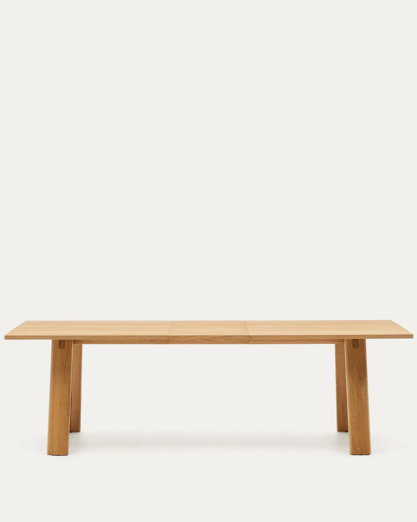 Kave Home Tafel Uitschuifbare Arlen Eikenhout Naturel 200 (250)x95cm