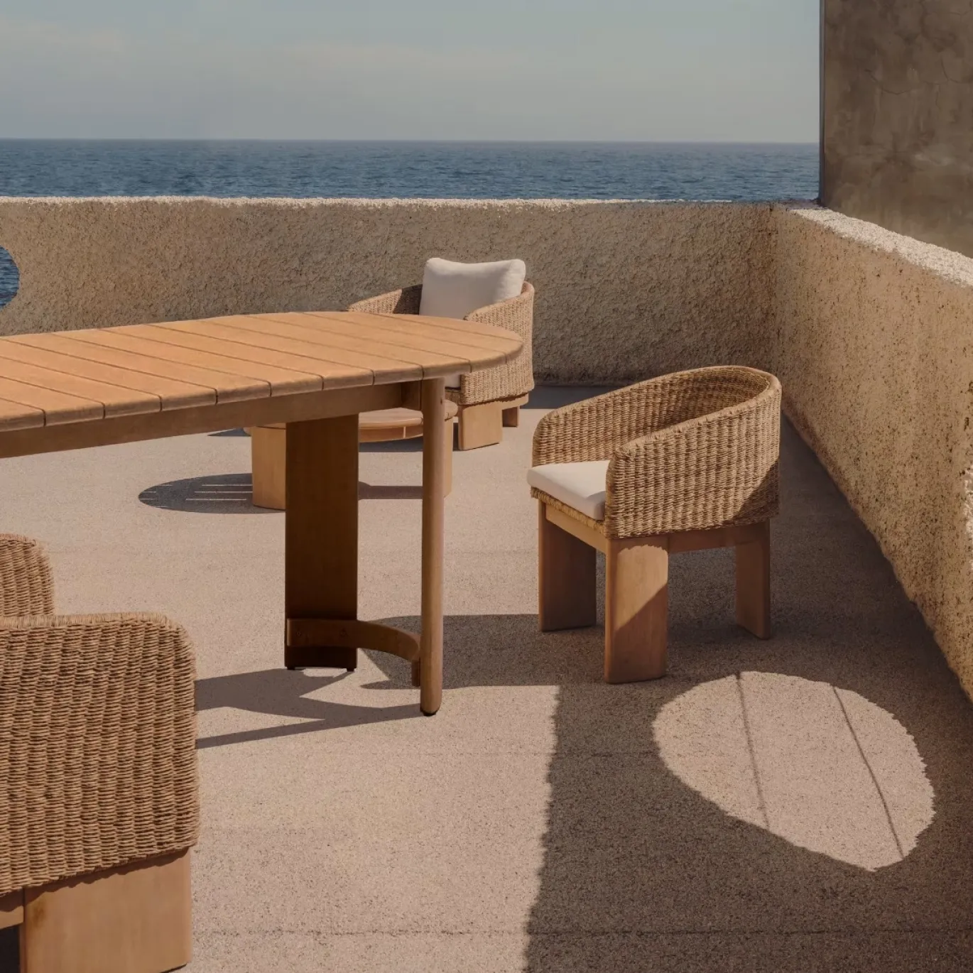 Kave Home Tafel Xoriguer Massief Eucalyptushout 280x110cm
