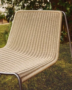 Kave Home Tavari Fauteuil Stapelbaar Beige