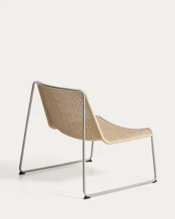 Kave Home Tavari Fauteuil Stapelbaar Beige
