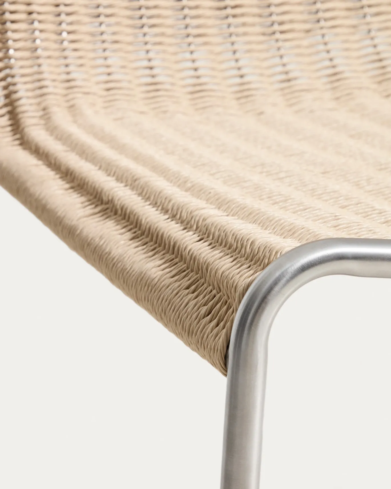 Kave Home Tavari Fauteuil Stapelbaar Beige
