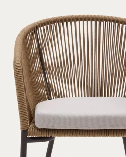 Kave Home Touwstoel Yanet Beige