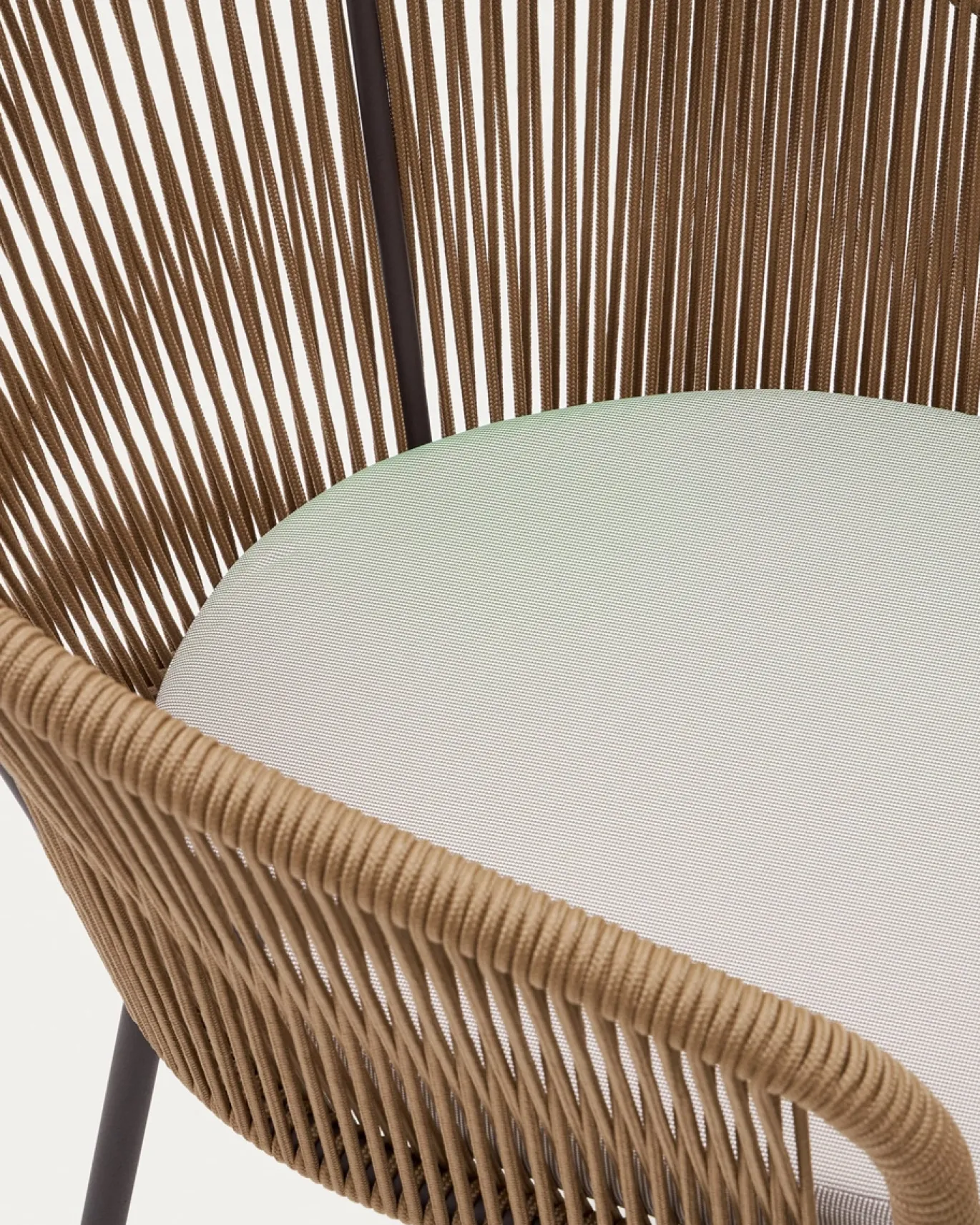 Kave Home Touwstoel Yanet Beige