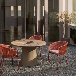Kave Home Touwstoel Yanet Terracotta