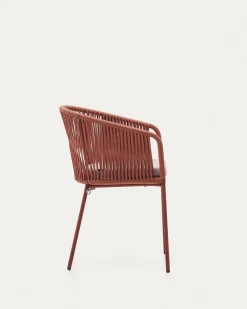 Kave Home Touwstoel Yanet Terracotta