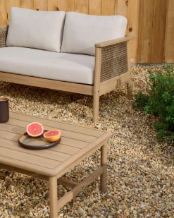 Kave Home Tuinset Alabe Acaciahout