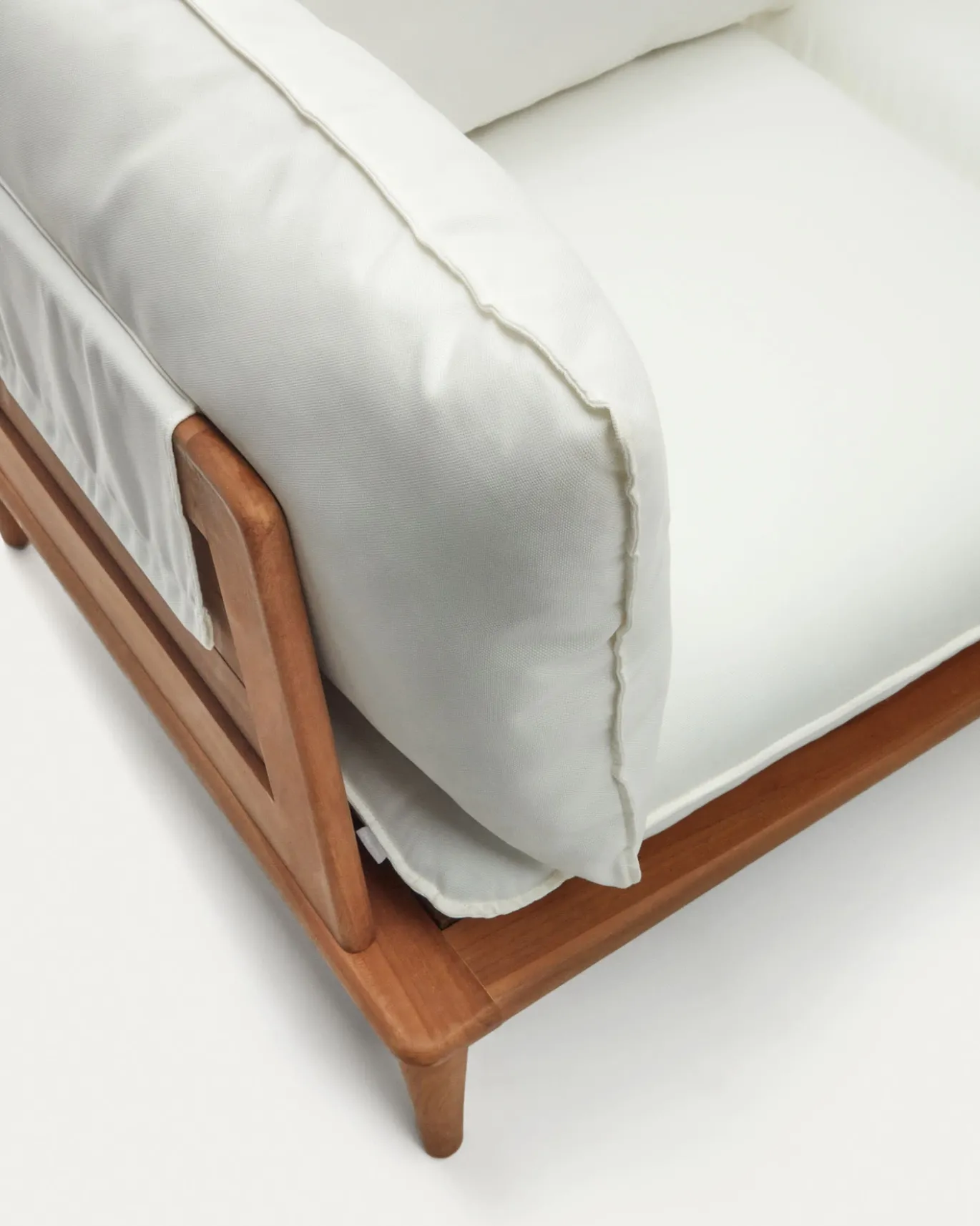 Kave Home Tuinset Portitxol Met 2 Salontafels Teakhout