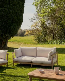 Kave Home Tuinset Sacova Massief Eucalyptushout