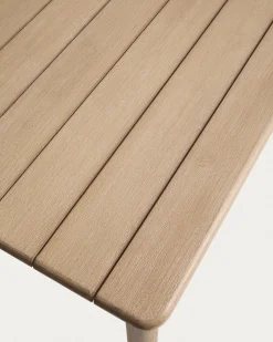 Kave Home Tuinset Sori Acaciahout Touw Grafiet 6 stoelen