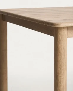 Kave Home Tuinset Sori Acaciahout Touw Ecru 6 stoelen