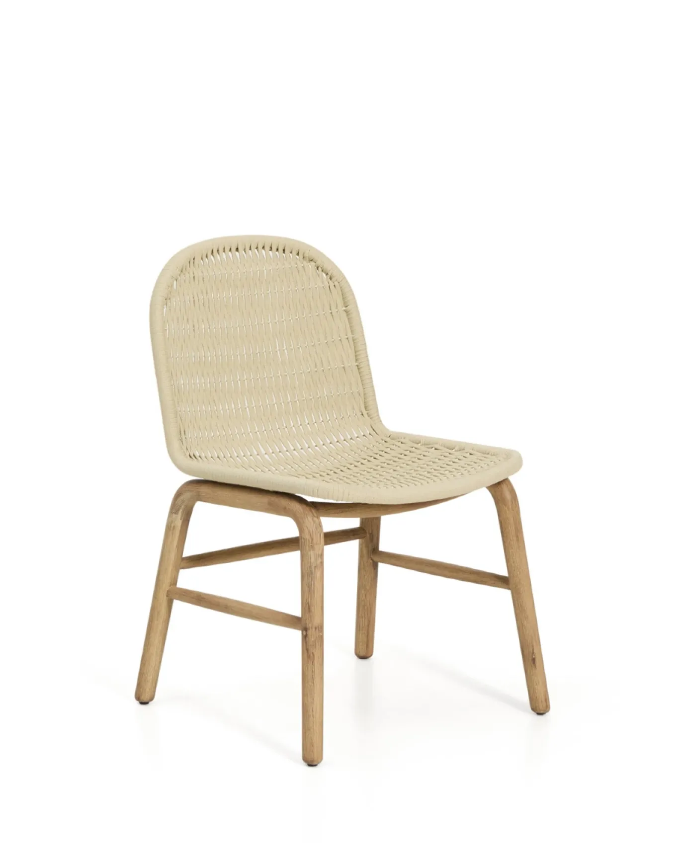 Kave Home Tuinstoel Alipa Acaciahout Beige