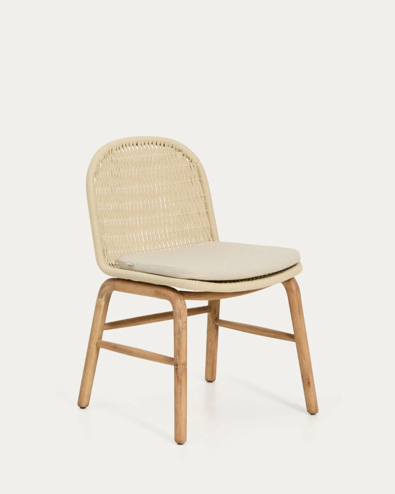 Kave Home Tuinstoel Alipa Acaciahout Beige