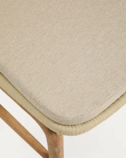 Kave Home Tuinstoel Alipa Acaciahout Beige