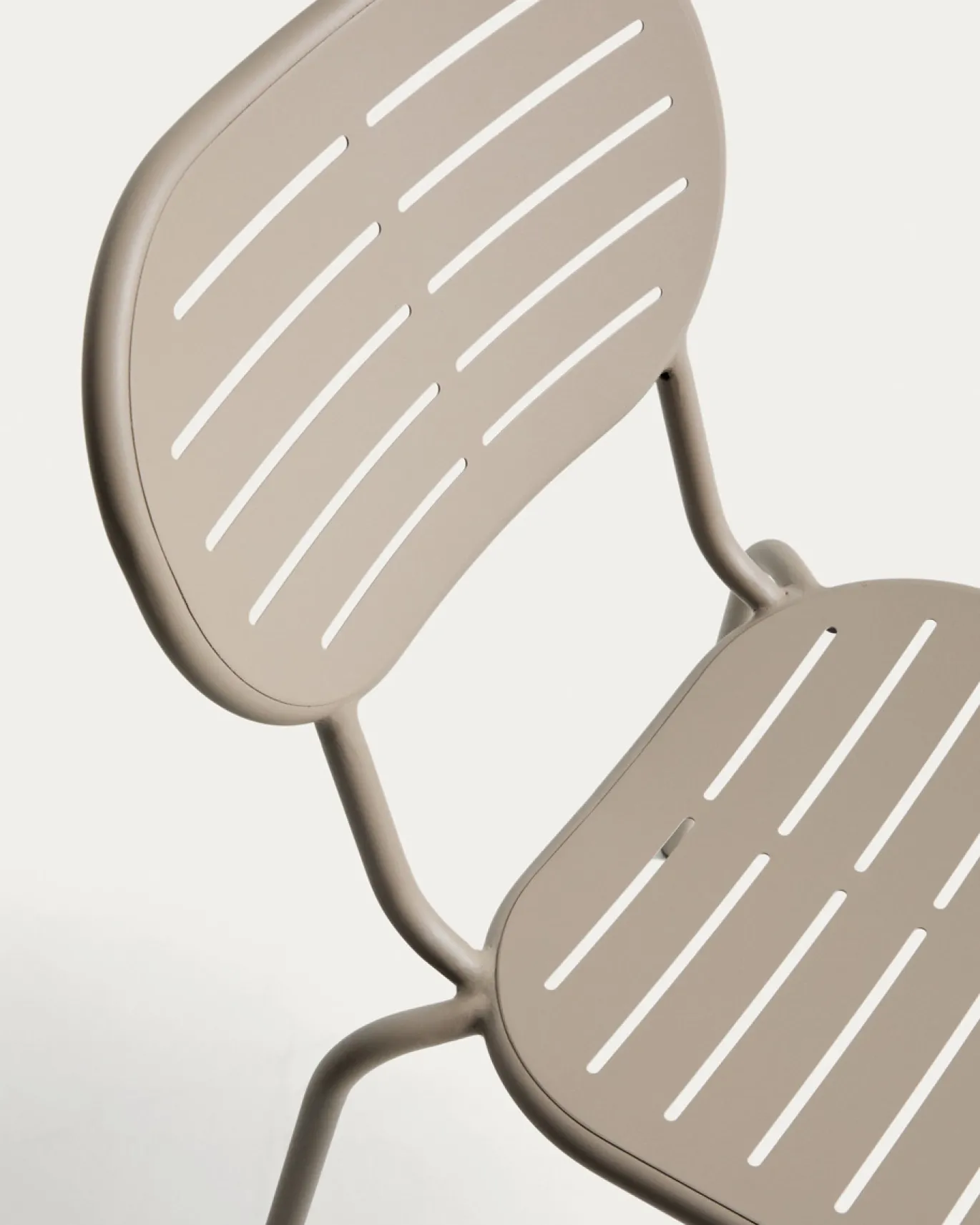 Kave Home Tuinstoel Brai Taupe