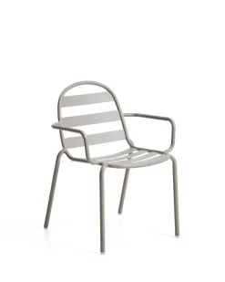 Kave Home Tuinstoel Joncols Stapelbaar Taupe