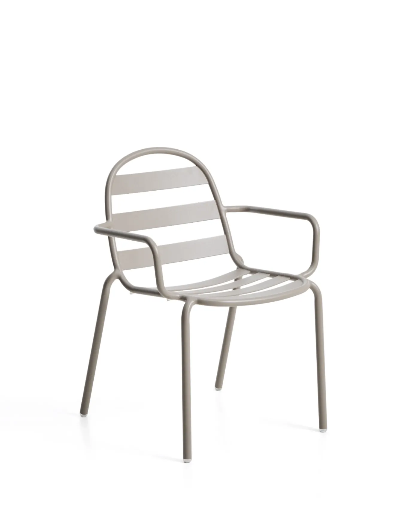 Kave Home Tuinstoel Joncols Stapelbaar Taupe