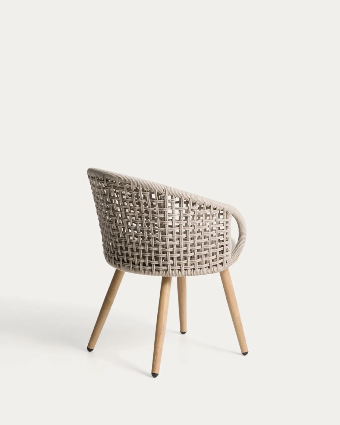 Kave Home Tuinstoel Lidario Aluminium Taupe
