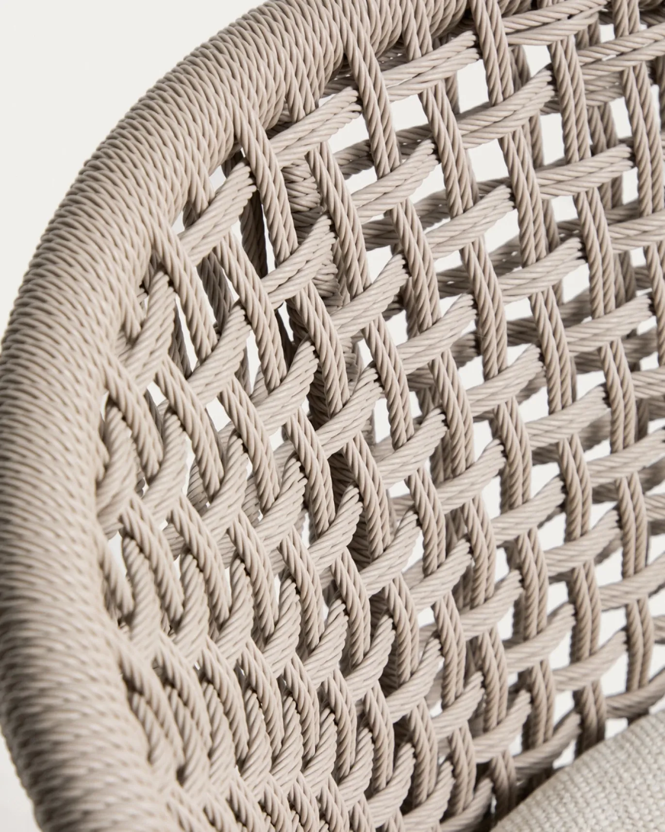 Kave Home Tuinstoel Lidario Aluminium Taupe