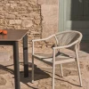 Kave Home Tuinstoel Livadia Stapelbaar Beige