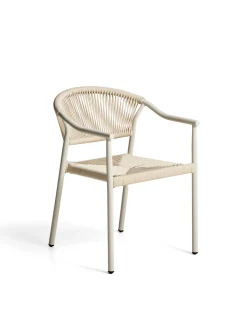 Kave Home Tuinstoel Livadia Stapelbaar Beige
