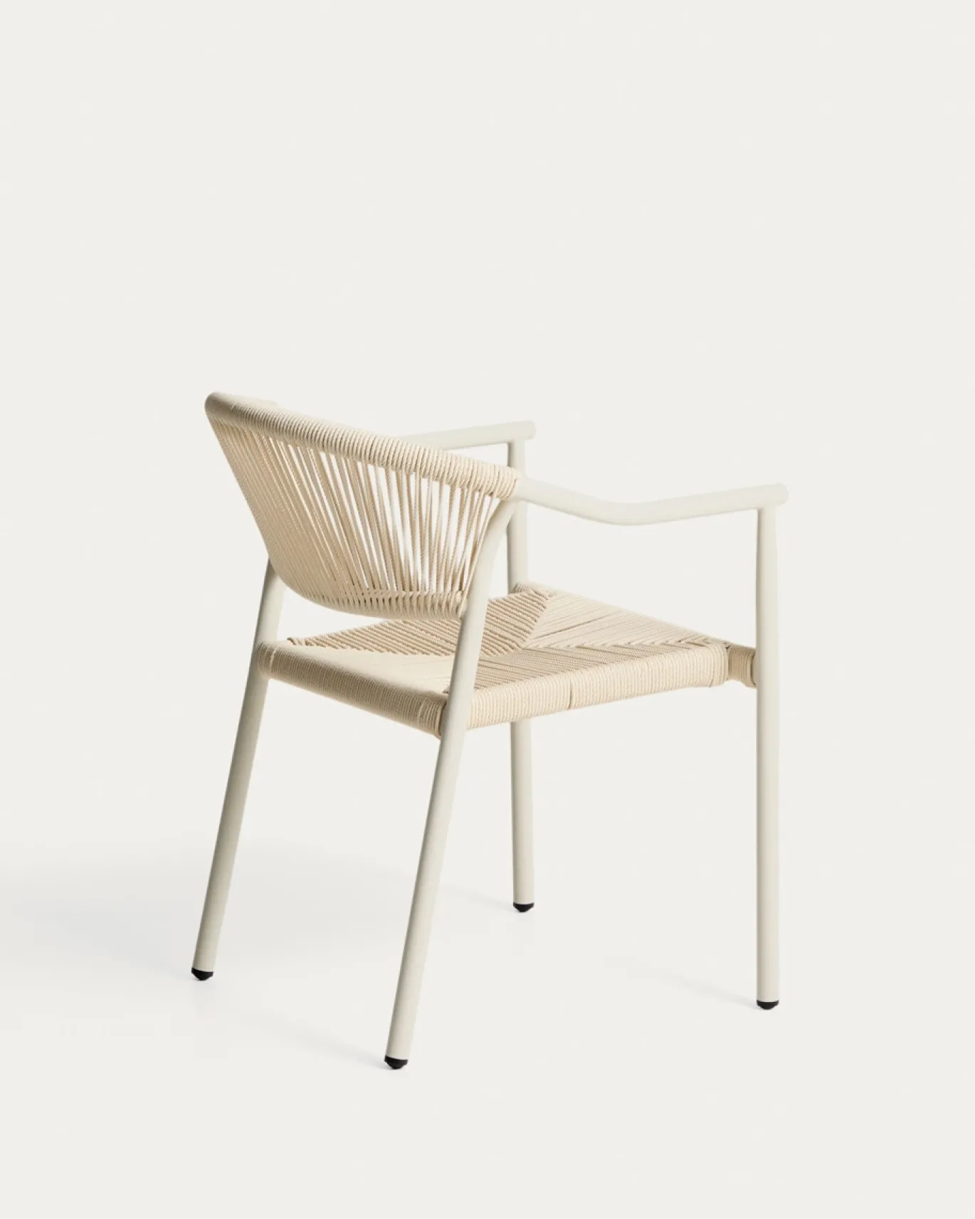 Kave Home Tuinstoel Livadia Stapelbaar Beige