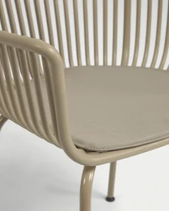 Kave Home Tuinstoel Surpika Beige