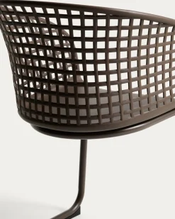 Kave Home Tuinstoel Tenaro Bruin