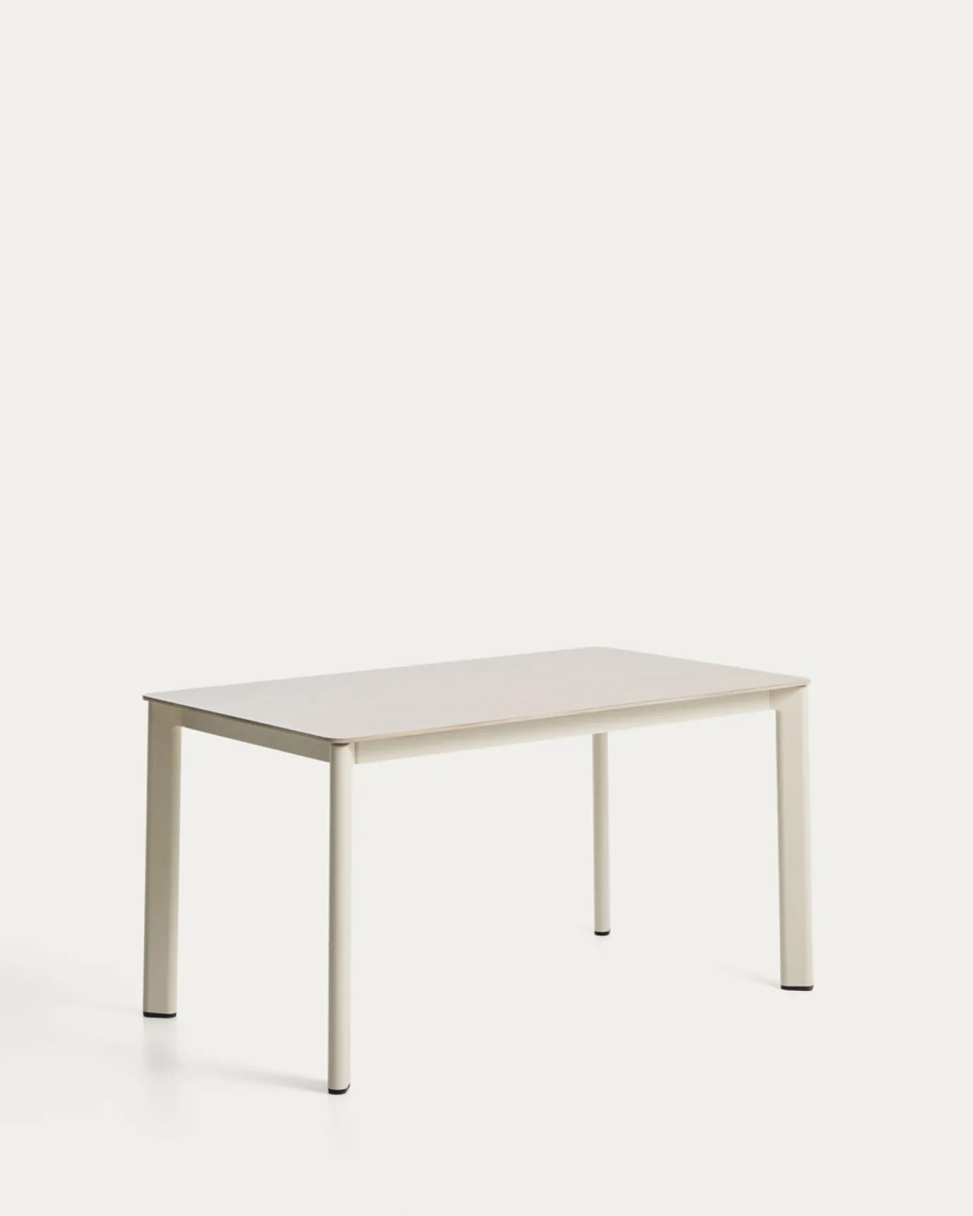 Kave Home Tuintafel Anafi Sintered Stone Beige 140cm