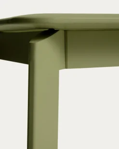 Kave Home Tuintafel Brela Uitschuifbaar Aluminium Groen 205-287cm