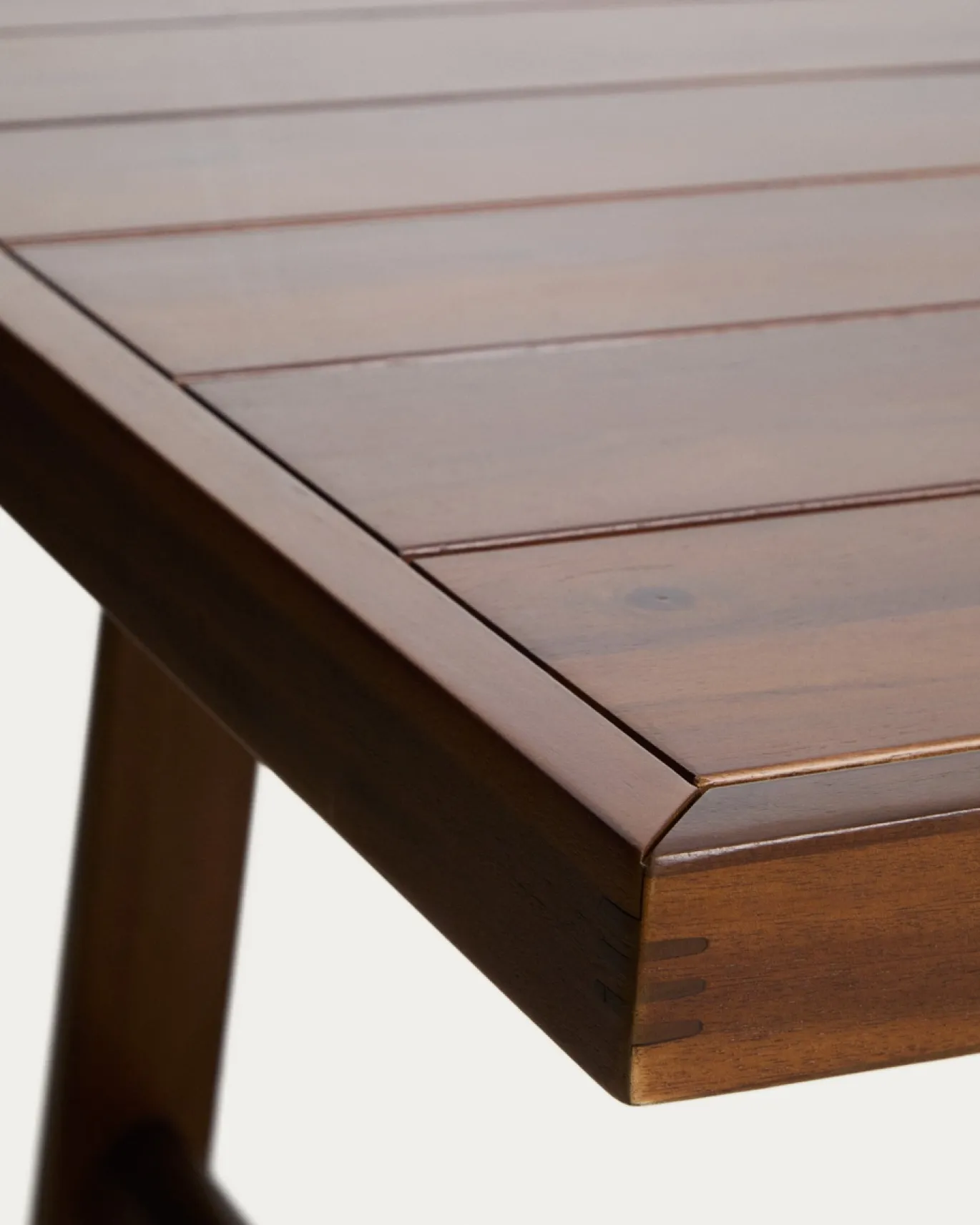 Kave Home Tuintafel Itani Massief Acaciahout Bruin 240cm