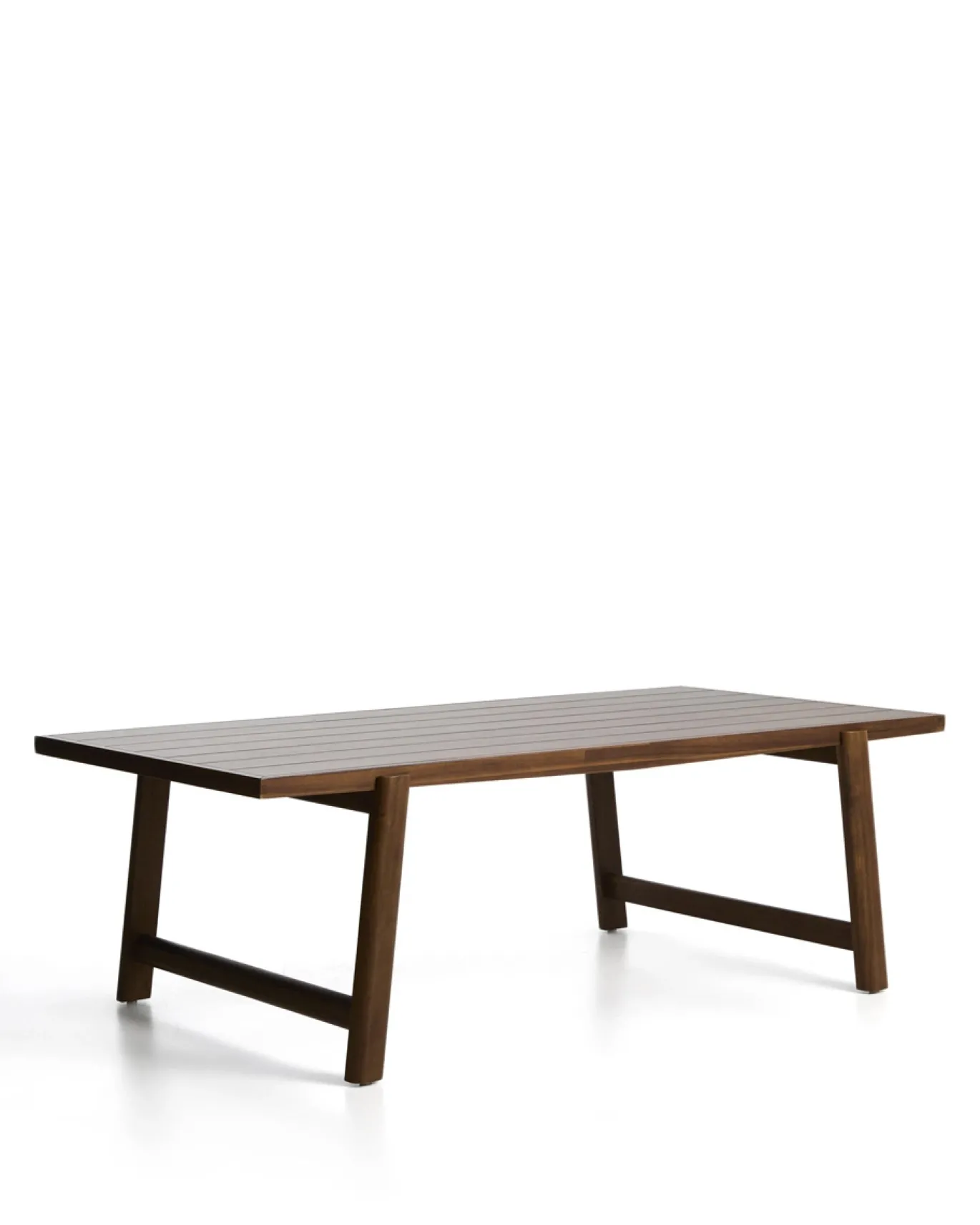 Kave Home Tuintafel Itani Massief Acaciahout Bruin 240cm