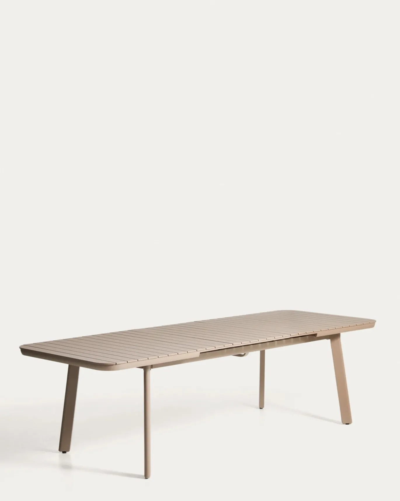 Kave Home Tuintafel Izola Aluminium Taupe 220-280cm