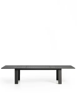 Kave Home Tuintafel Livorno Uitschuifbaar Aluminium Grafiet 233-350cm