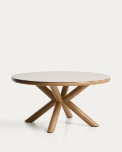 Kave Home Tuintafel Mirtia Sintered Stone Naturel ø148cm