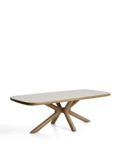 Kave Home Tuintafel Mirtia Sintered Stone Naturel 240cm