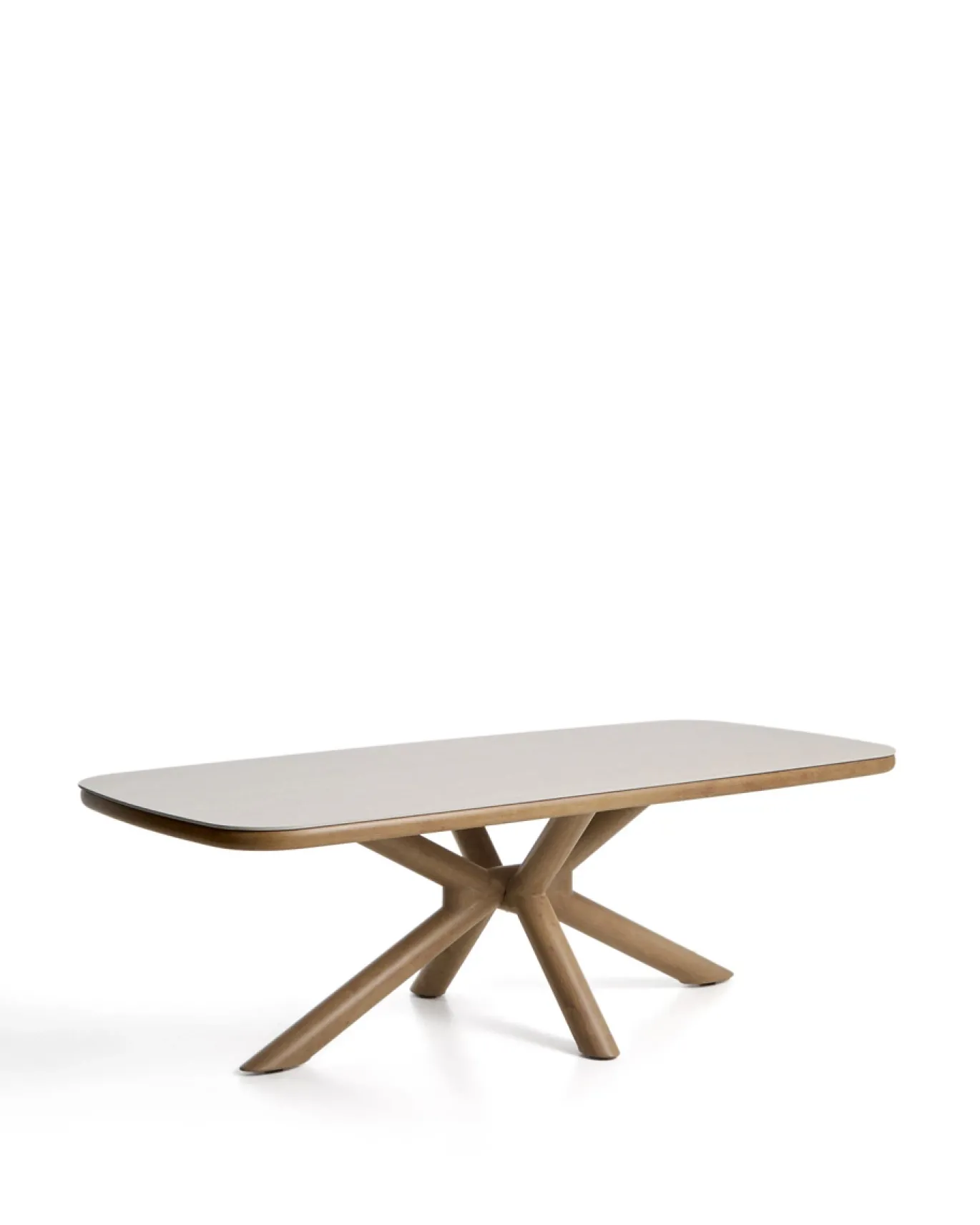 Kave Home Tuintafel Mirtia Sintered Stone Naturel 240cm